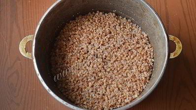 гречка в томатно-горчичном соусе