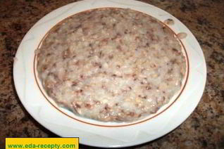 Гречневая каша молочная