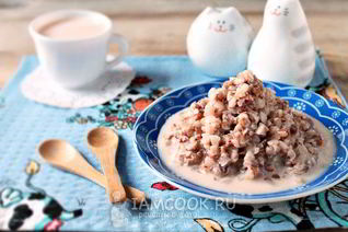 Гречневая каша на молоке для ребенка