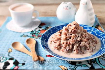 Гречневая каша на молоке для ребенка