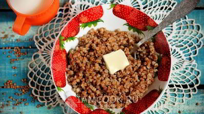 гречневая каша на молоке в мультиварке