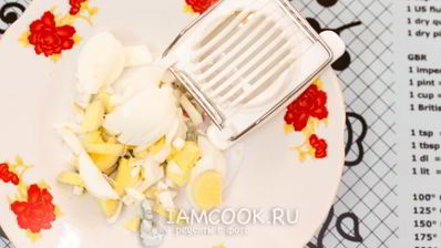 гречневая каша с белыми грибами и яйцами