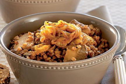 Гречневая каша с берберской смесью