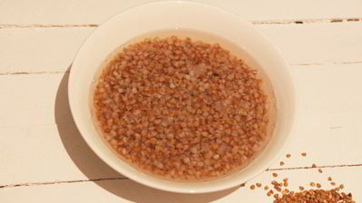 гречневая каша с гранатом