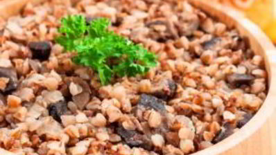 гречневая каша с грибами