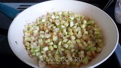 гречневая каша с кабачком