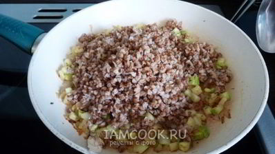 гречневая каша с кабачком