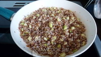 гречневая каша с кабачком