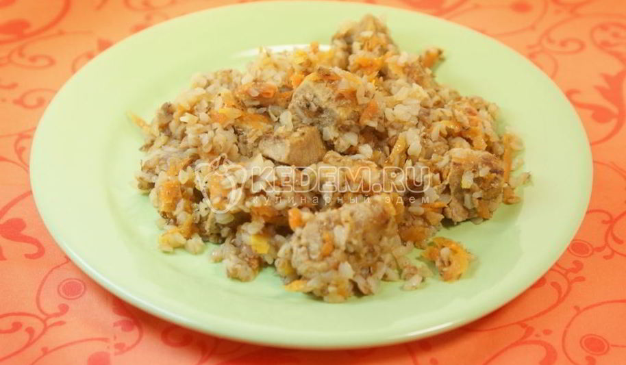 Рецепт гречневой каши с мясом