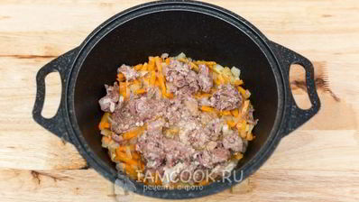 гречневая каша с тушенкой по-армейски