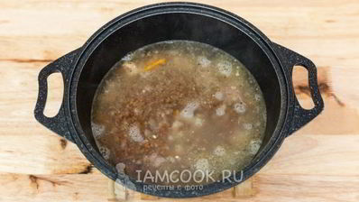 гречневая каша с тушенкой по-армейски