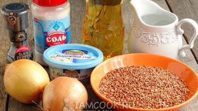 гречневая каша со сливочным сыром в мультиварке