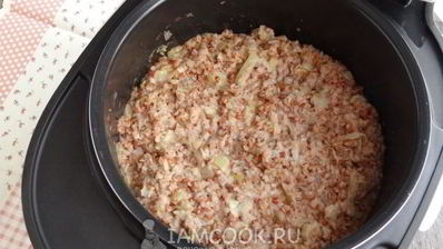 гречневая каша со сливочным сыром в мультиварке