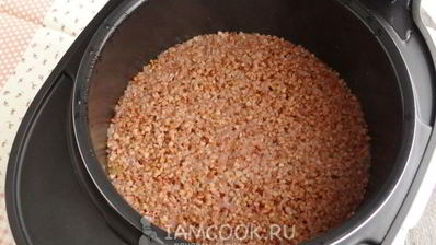 гречневая каша со сливочным сыром в мультиварке