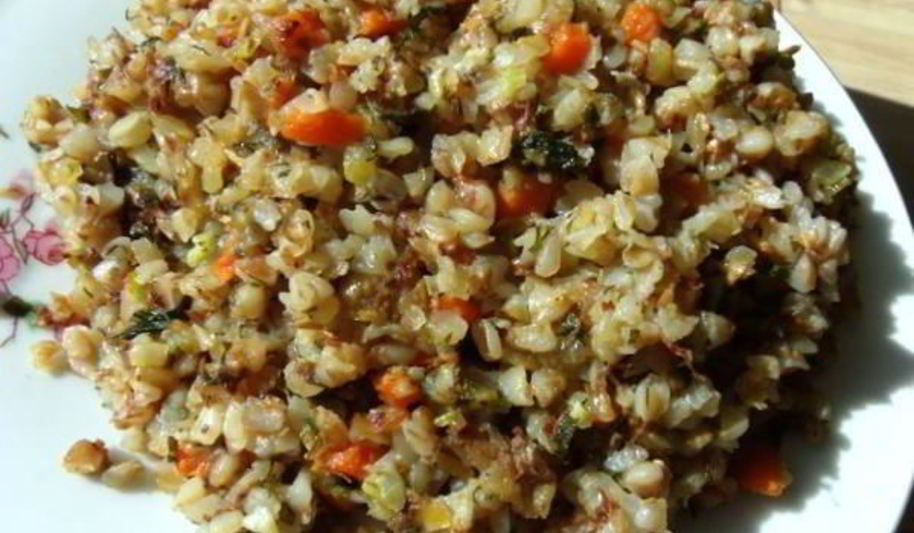 Рецепт каши гречневой рассыпчатой с морковью и специями