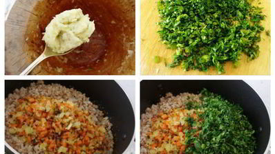 каша гречневая рассыпчатая с морковью и специями