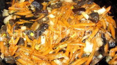 каша гречневая с грибами