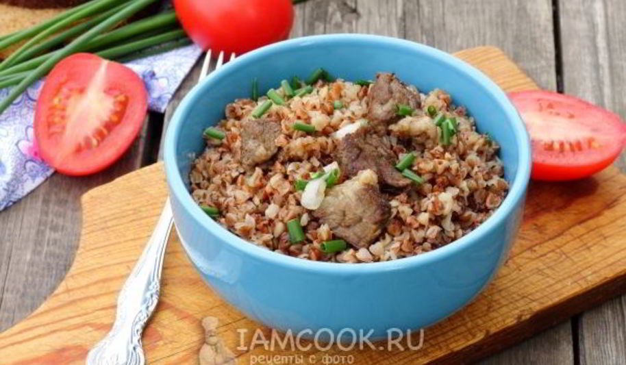 Рецепт каши гречневой с мясом