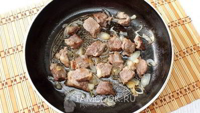 каша гречневая с мясом