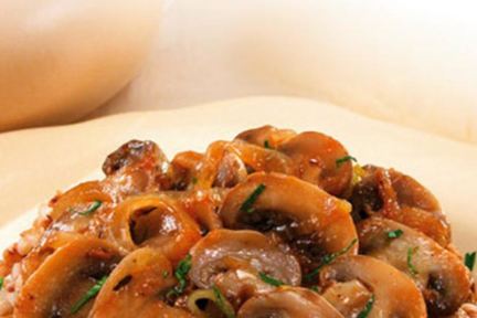 Каша гречневая, запеченная с грибами