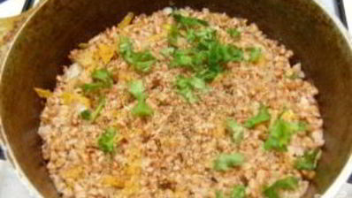 тушеная гречка