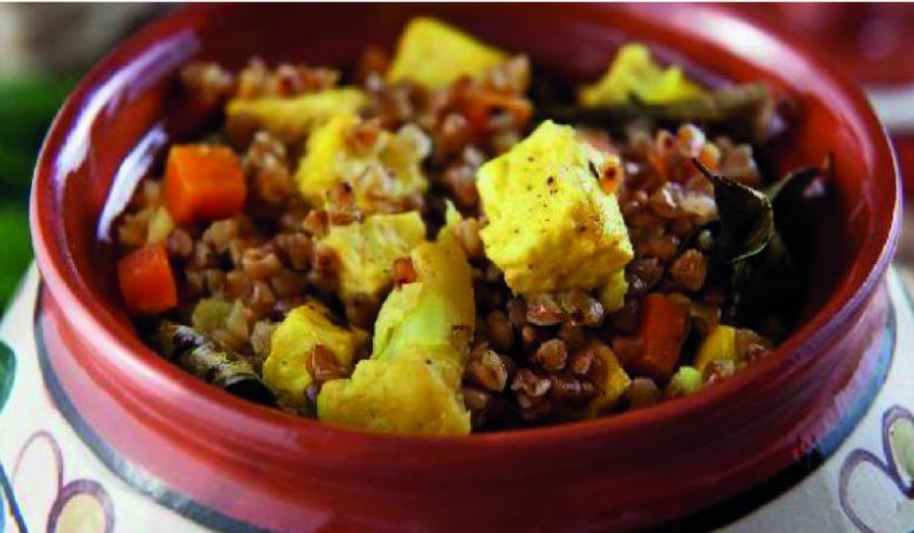 Рецепт вегетарианской гречки с овощами