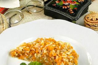 Каша чечевичная