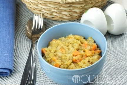 Каша из чечевицы