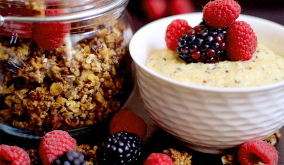 Рецепт каши из овсяных отрубей с семенами чиа