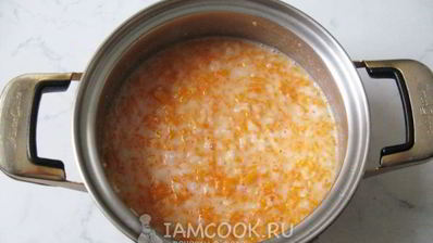 каша из тыквы с рисом