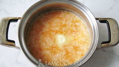 каша из тыквы с рисом