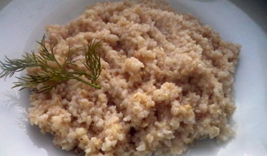 Рецепт каши из ячменя