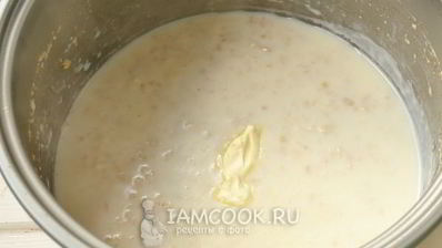 каша на молоке в мультиварке
