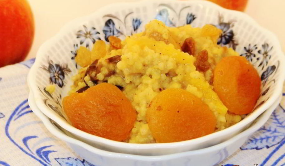 Рецепт каши пшенной на яблочном соке