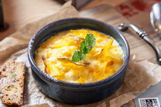 Каша пшенная с тыквой и курагой