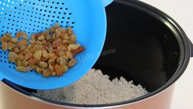 каша рисовая молочная в мультиварке