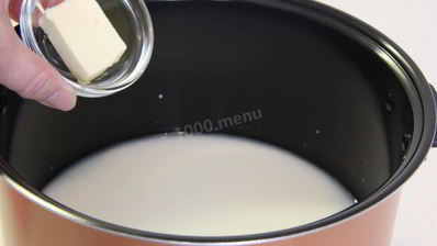 каша рисовая молочная в мультиварке
