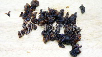 каша рисовая с бананом и черносливом