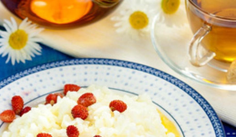Рецепт каши рисовой с земляникой
