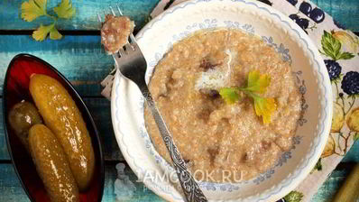 каша с мясом в мультиварке