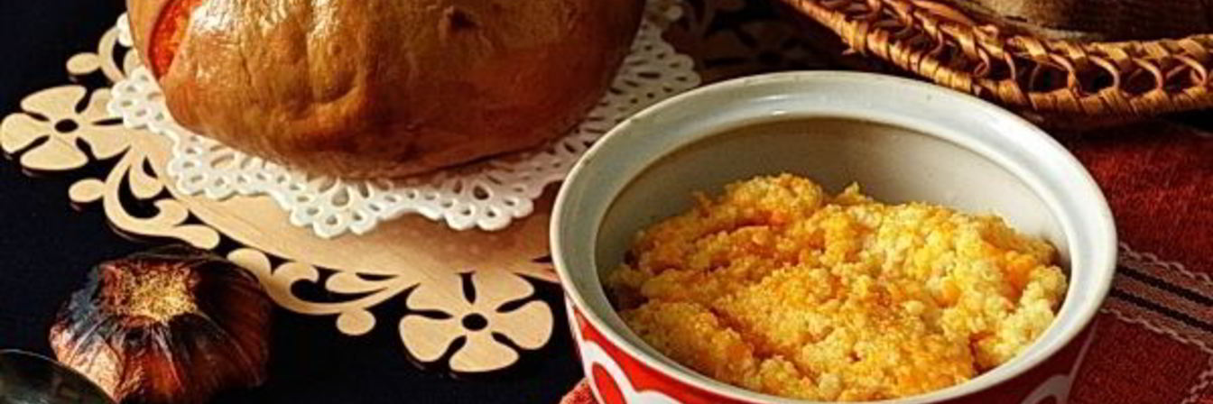 Каша в тыкве, запеченная в духовке