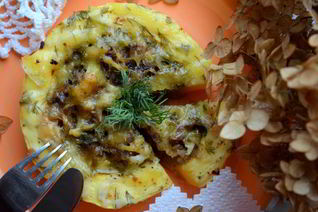 Каши с грибами