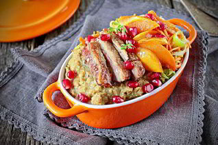 Халим — персидская каша с уткой