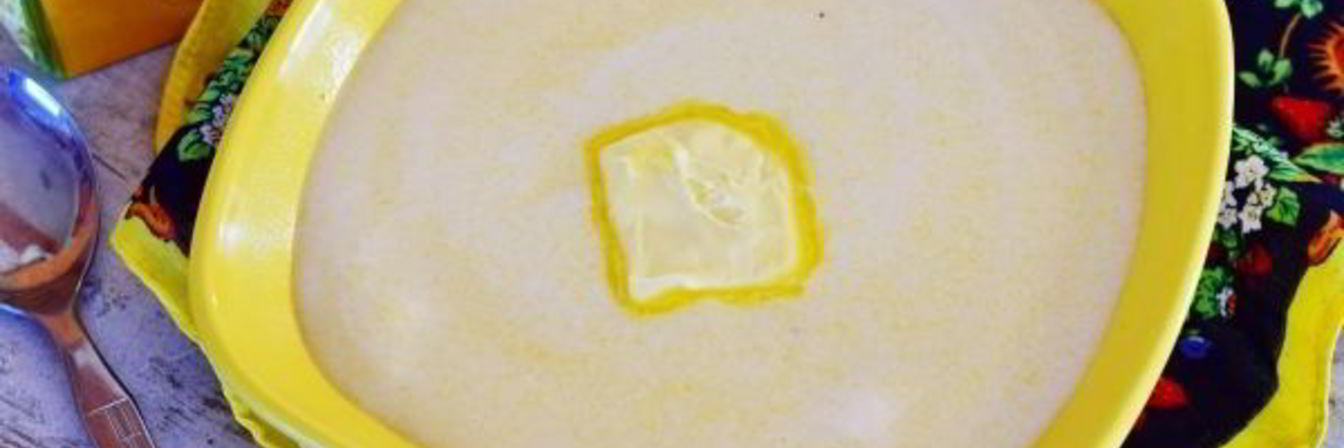 Кукурузная каша на молоке для детей