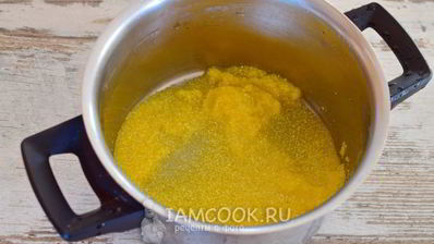 кукурузная каша на молоке для детей