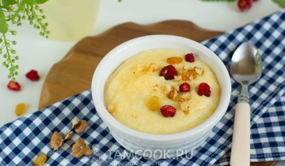 Рецепт кукурузной каши на воде с молоком