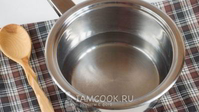 кукурузная каша на воде с молоком