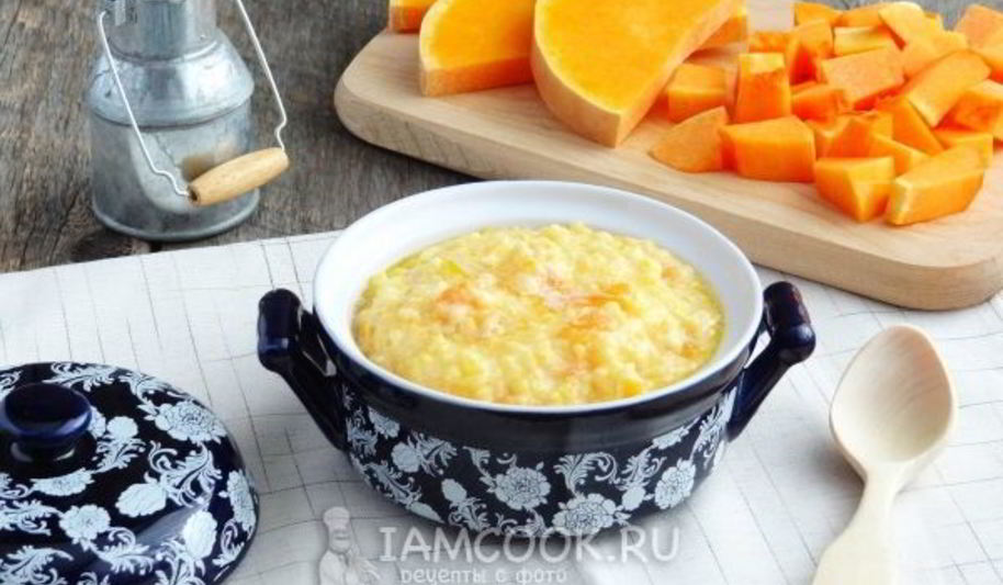 Рецепт кукурузной каши с тыквой в мультиварке