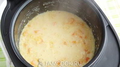 кукурузная каша с тыквой в мультиварке