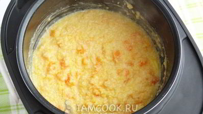 кукурузная каша с тыквой в мультиварке